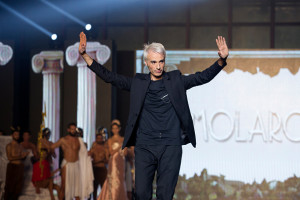 Gianni Molaro, an Italian Stylist during "Tuttosposi 2015"