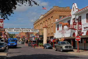 Fort Worth Stockyards Exchange Ave E Texas