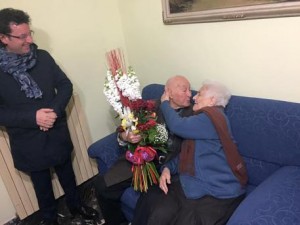 San Valentino: sposi da 73 anni, per loro ancora festa