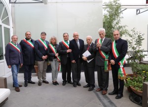 Da Bergolo a Berceto una rappresentanza di sindaci italiani con il presidente ANPCI Franca Biglio e il