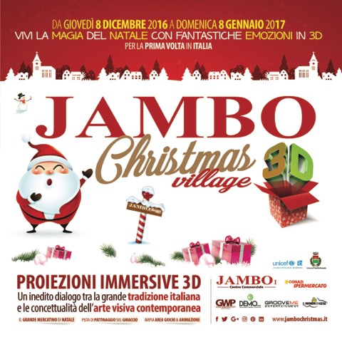 Babbo Natale Jambo.Dall 8 Dicembre All 8 Gennaio Jambo Christmas Village Al Centro Commerciale Jambo1 Napolitan It
