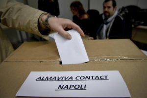 Almaviva: a Napoli dipendenti chiamati a votare su accordo