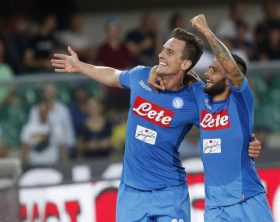 Soccer: Serie A; Hellas Verona-Napoli