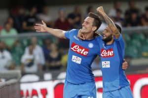 Soccer: Serie A; Hellas Verona-Napoli