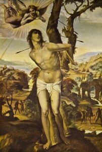 painting-of-saint-sebastian-shot-with-arrows