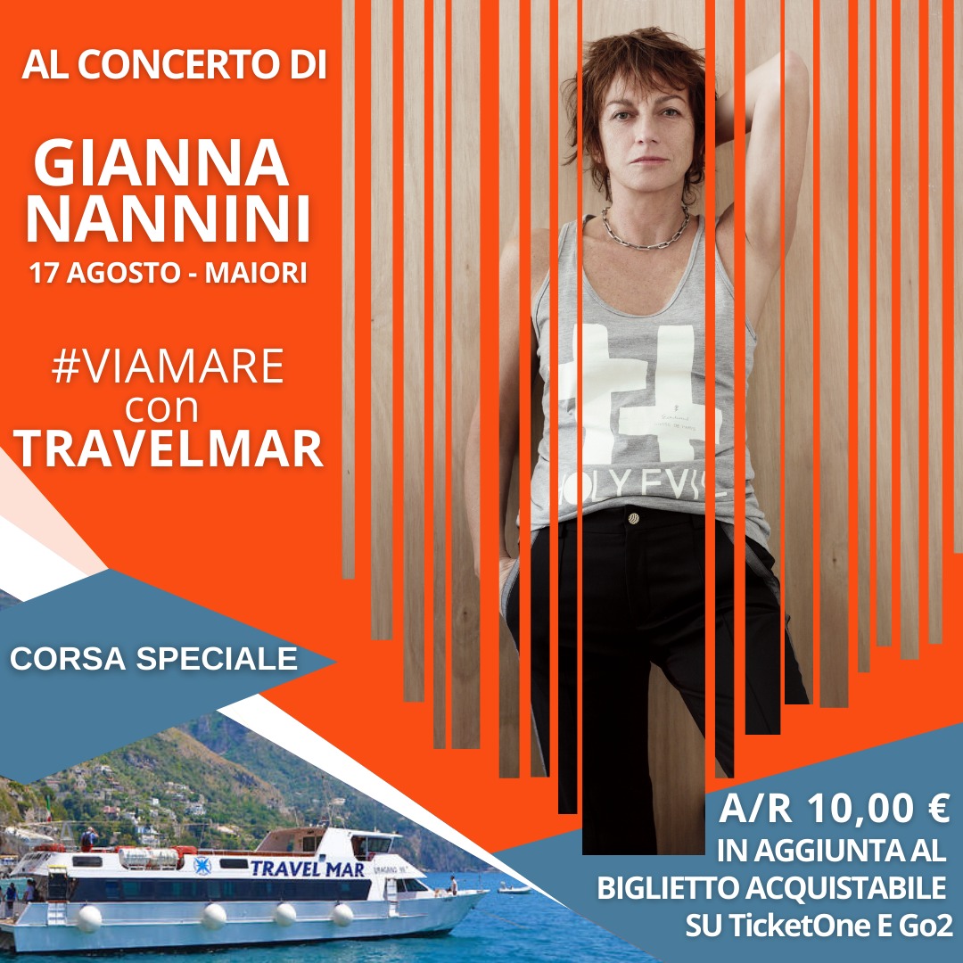 Martedì 17 agosto Gianna Nannini in concerto a Maiori - Napolitan.it